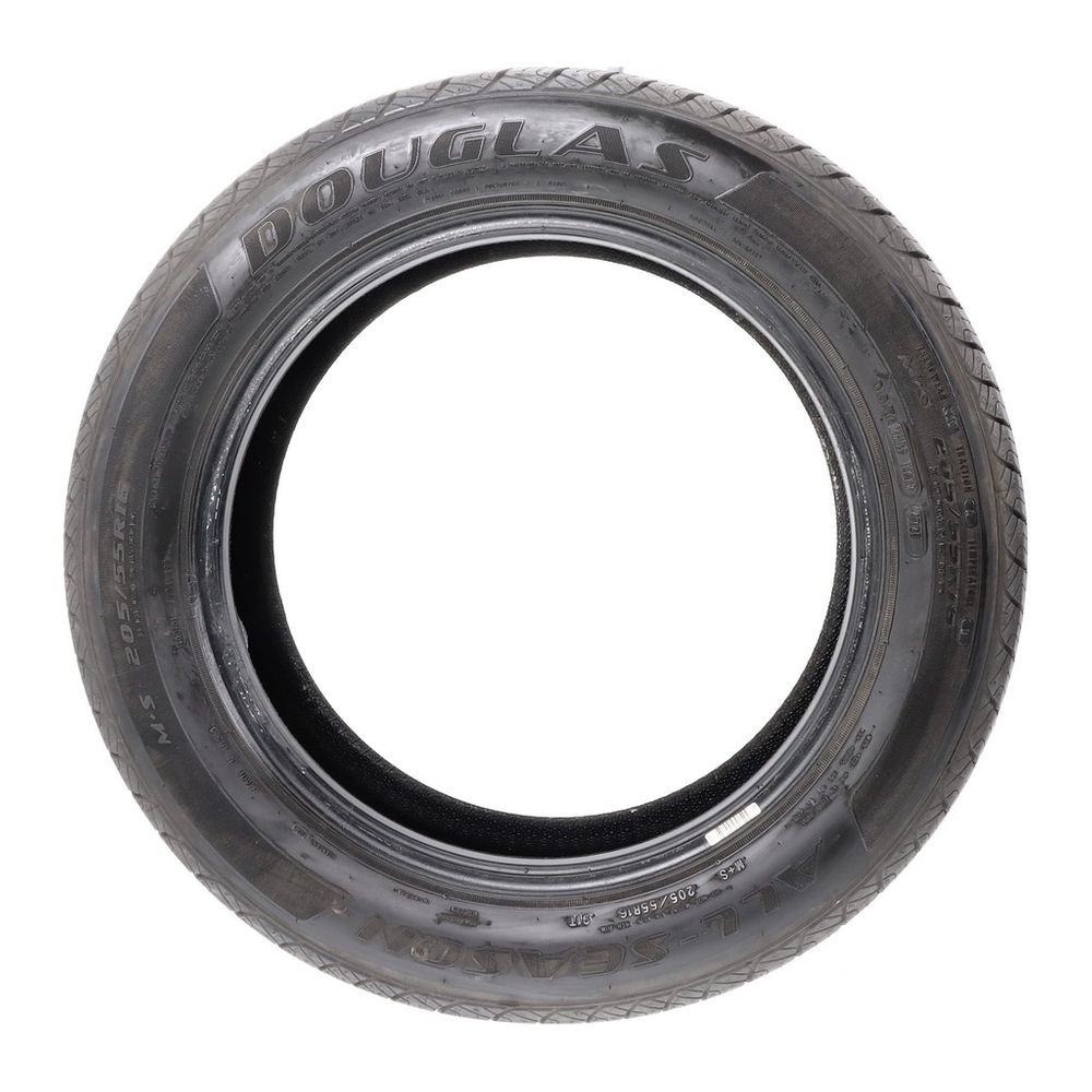 Set of (2) Used 205/55R16 Douglas All Season 91T - 7-7.5/32 - Image 3