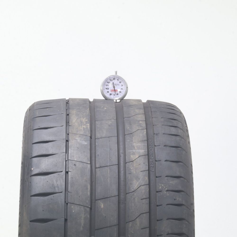 Used 285/30ZR21 Continental SportContact 7 MGT 100Y - 6.5/32 - Image 2