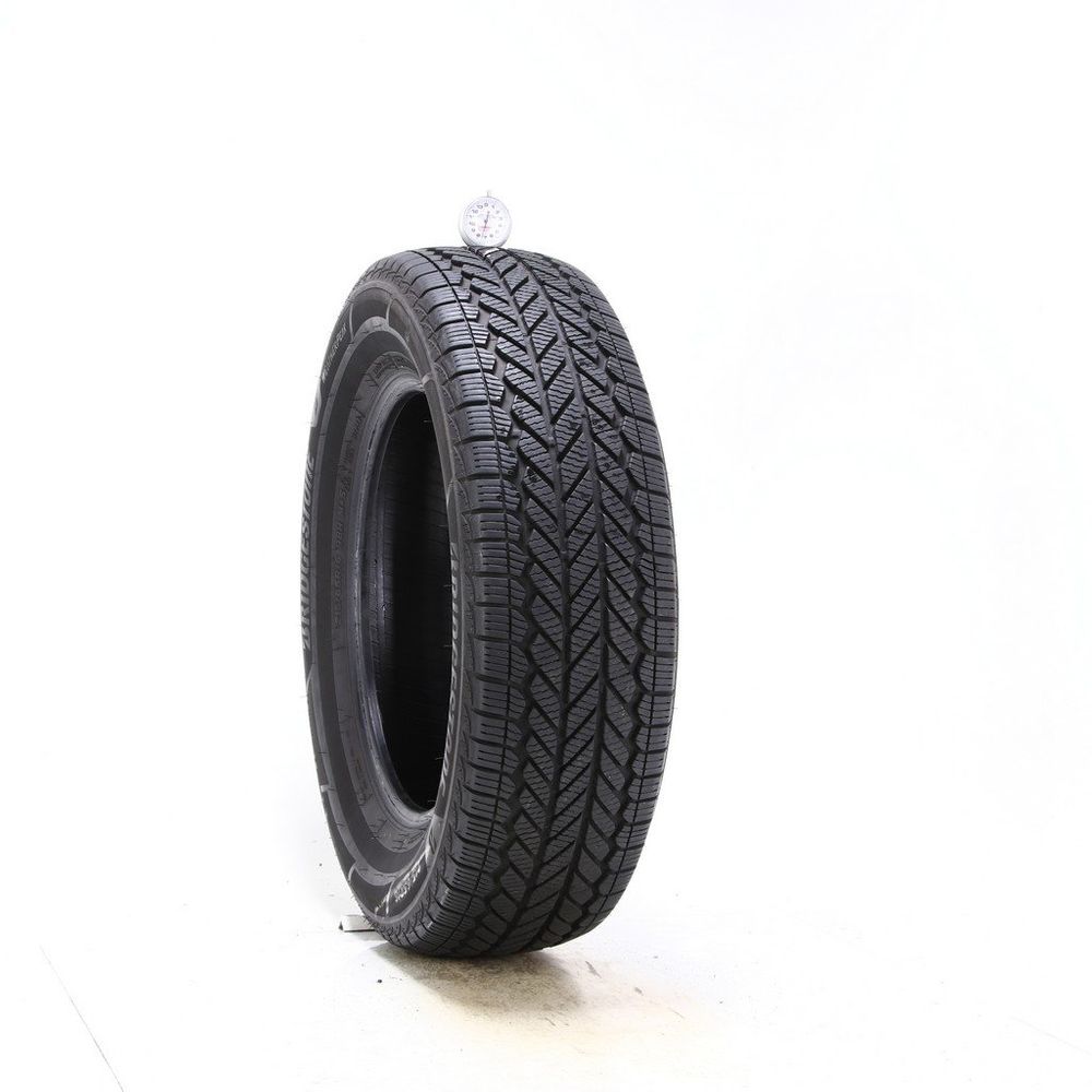 Set of (2) Used 215/65R16 Bridgestone WeatherPeak 98H - 7.5-8.5/32 - Image 1