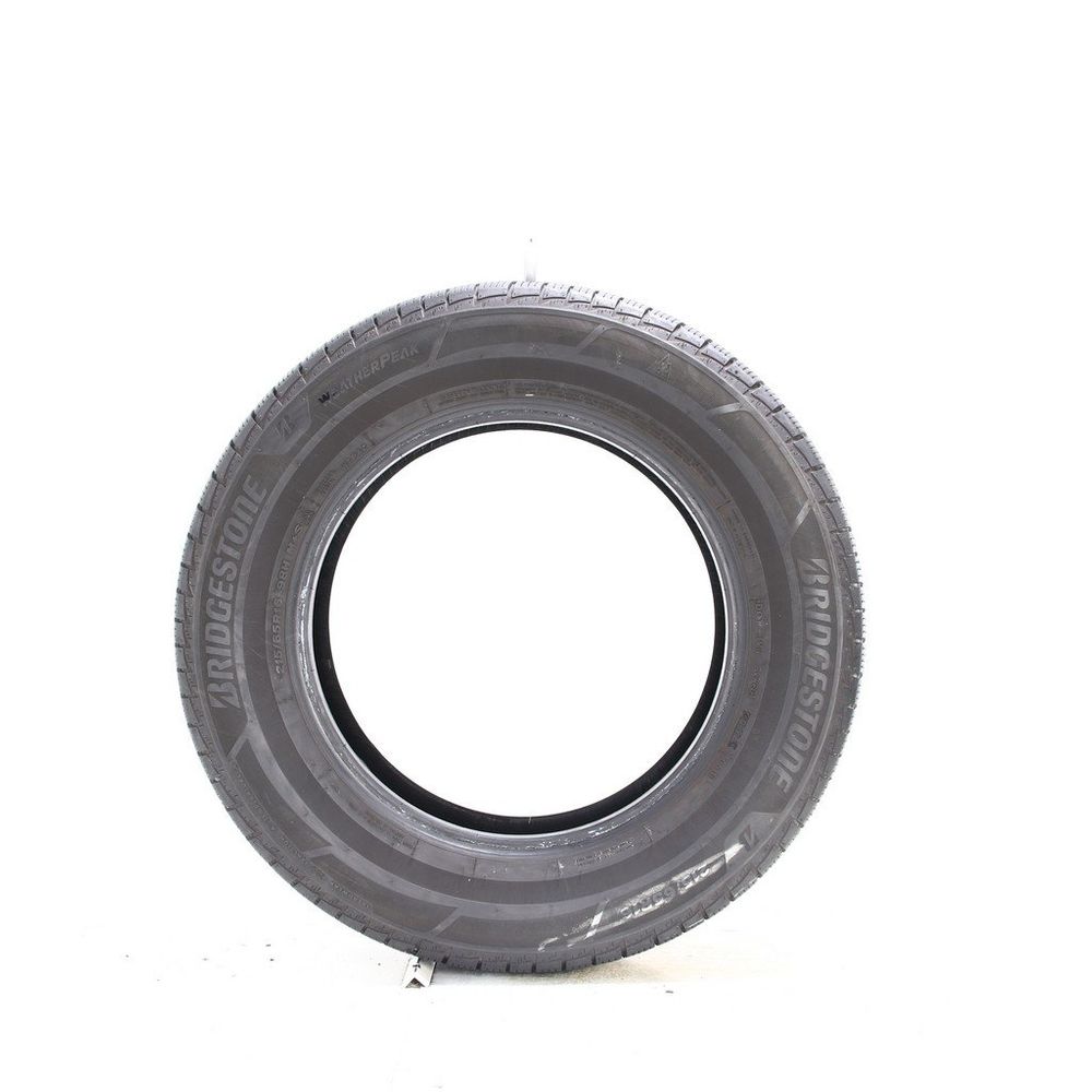 Set of (2) Used 215/65R16 Bridgestone WeatherPeak 98H - 7.5-8.5/32 - Image 3