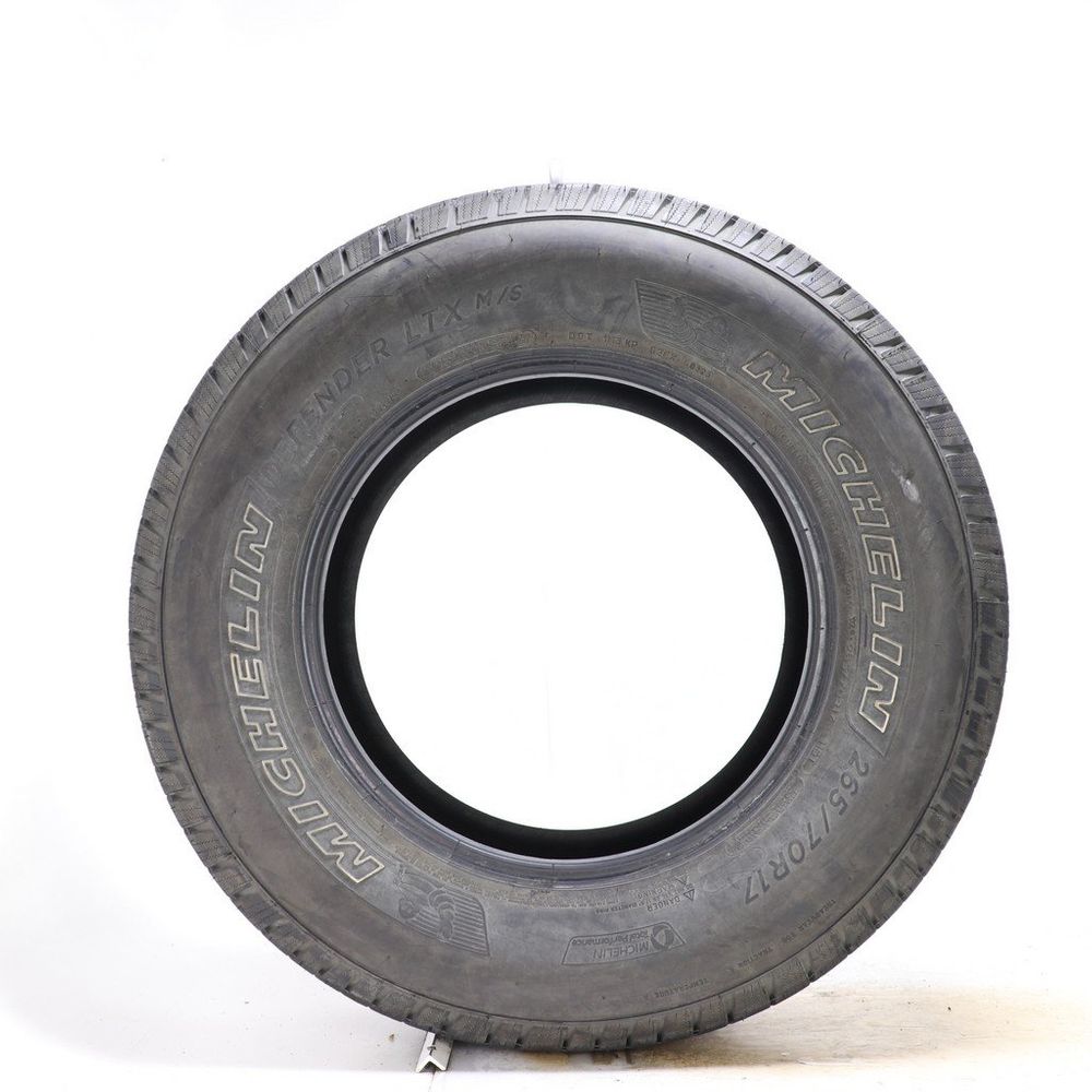 Set of (2) Used 265/70R17 Michelin Defender LTX M/S 115T - 10.5-11/32 - Image 6