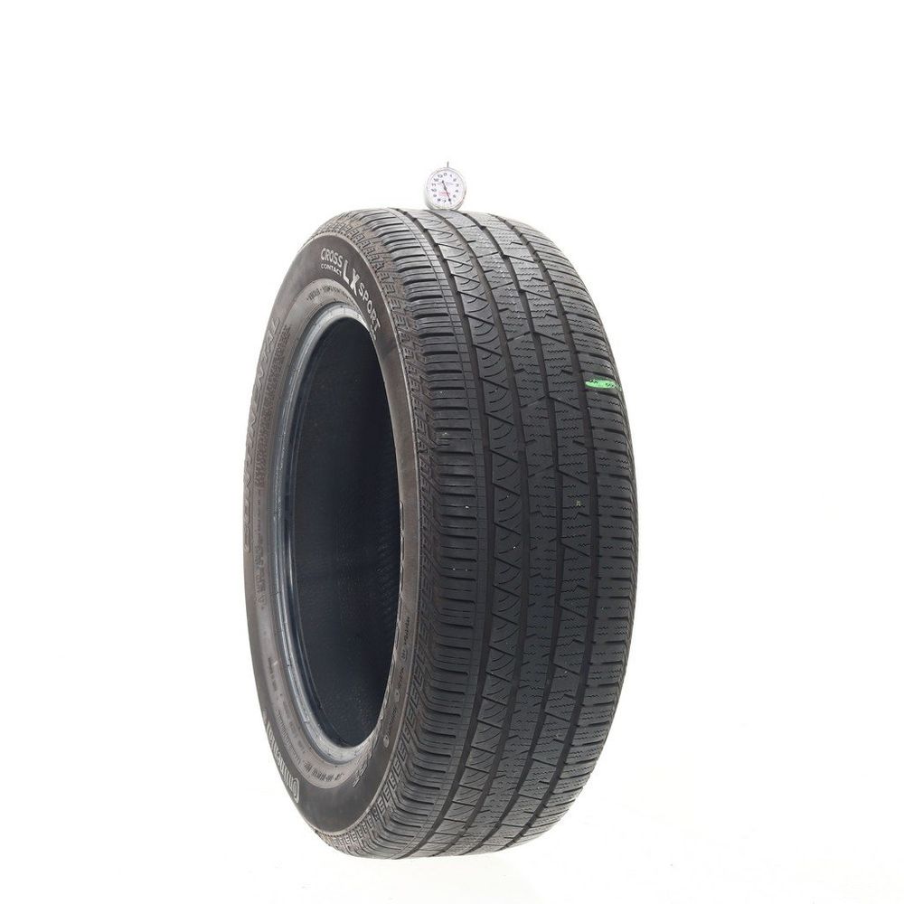 Set of (4) Used 235/55R19 Continental CrossContact LX Sport SSR MOE 101H - 6-7.5/32 - Image 1