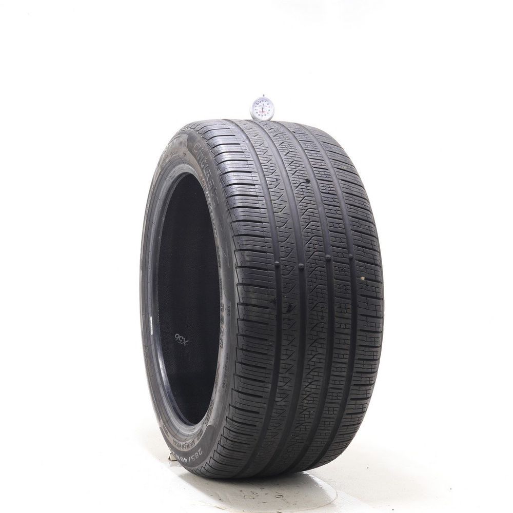 Set of (2) Used 285/40R20 Pirelli Cinturato P7 Elect NF0 108H - 7-8.5/32 - Image 1