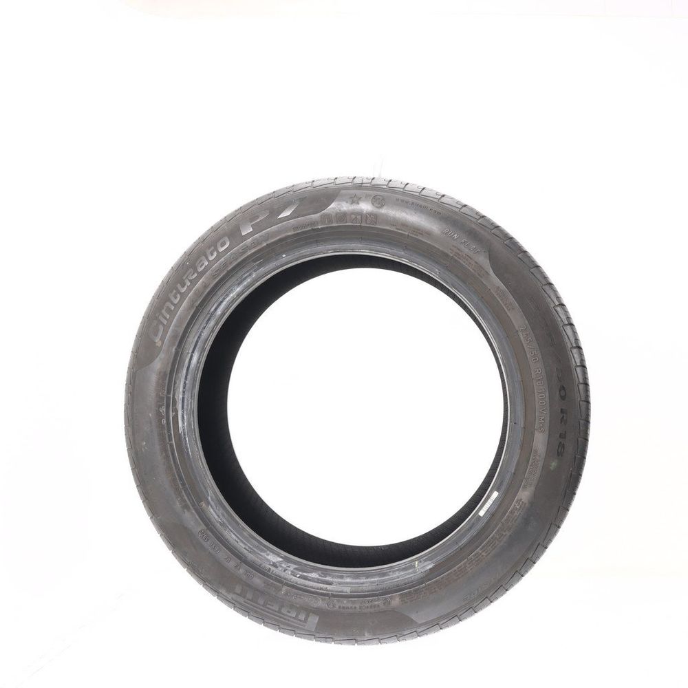 Set of (2) Used 245/50R18 Pirelli Cinturato P7 Run Flat 100V - 7-8/32 - Image 3