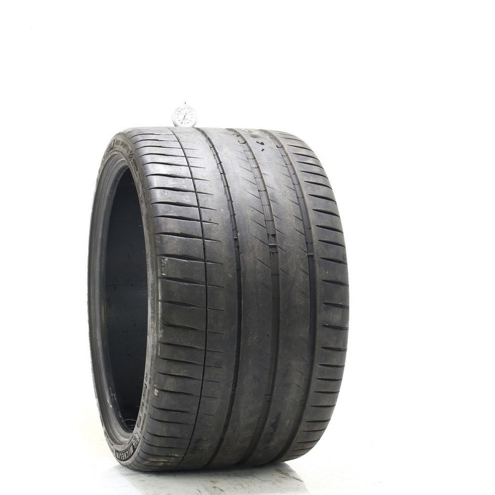 Set of (2) Used 345/25ZR21 Michelin Pilot Sport 4 S ZP 104Y - 8/32 - Image 1