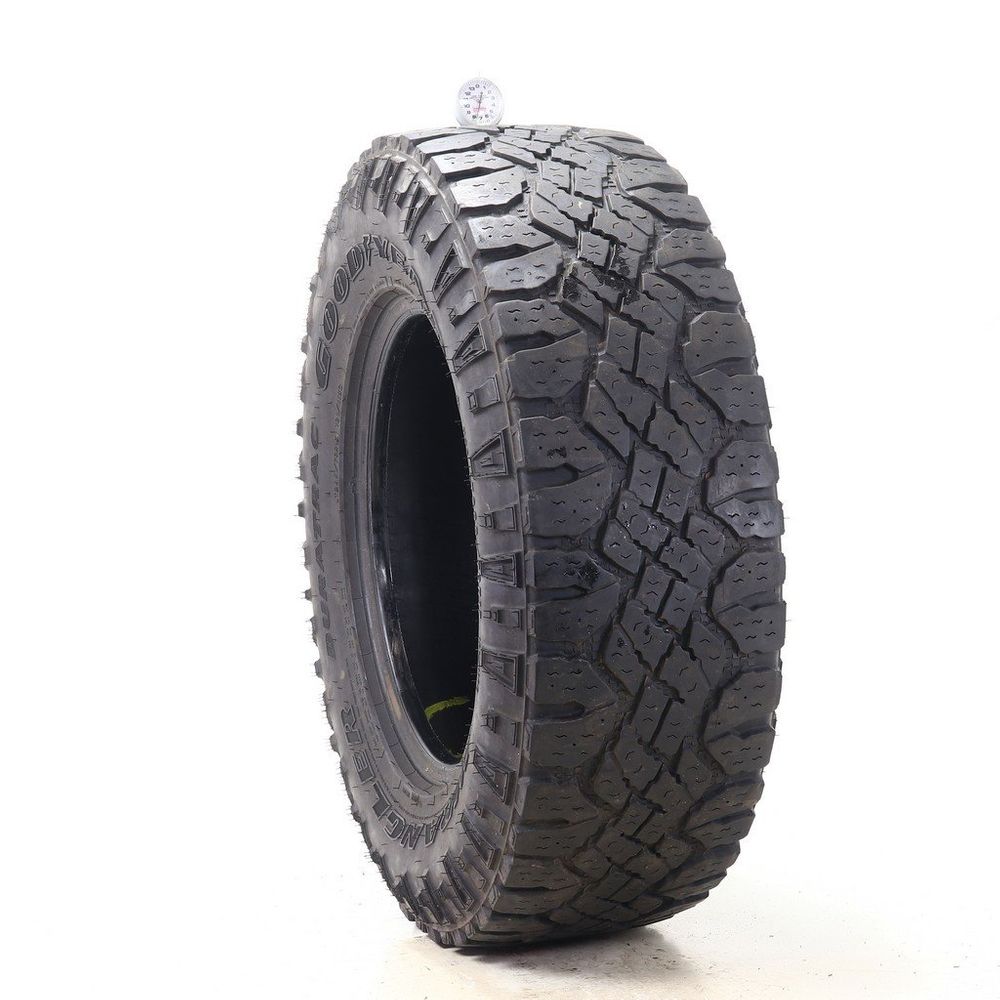 Set of (2) Used LT 265/70R17 Goodyear Wrangler Duratrac 121/118Q E - 7.5-9/32 - Image 1