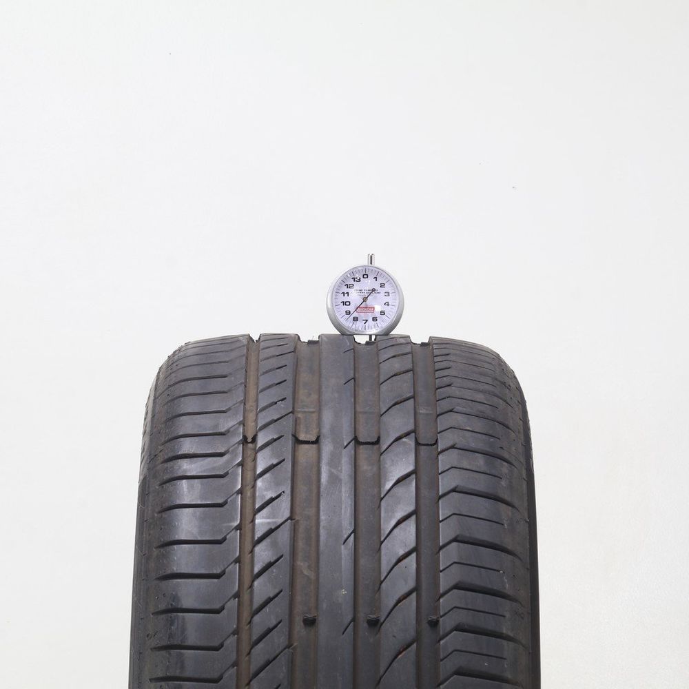 Used 245/40R18 Continental ContiSportContact 5 SSR MOE 97Y - 8.5/32 - Image 2