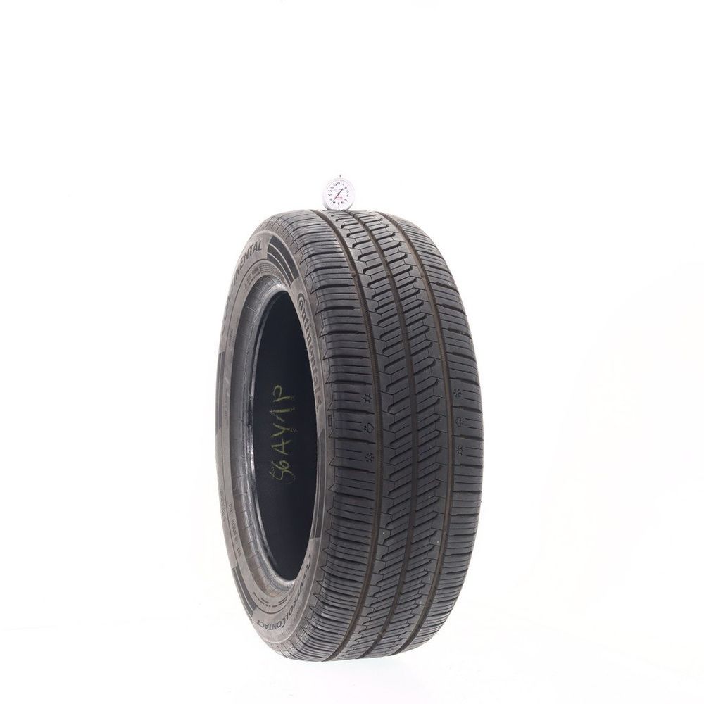 Set of (2) Used 225/55R17 Continental ControlContact Tour M A/S EV 97H - 8.5-9.5/32 - Image 1