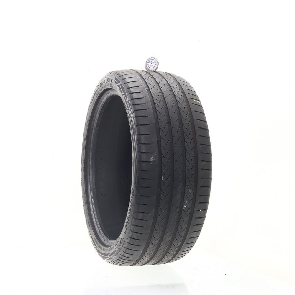 Set of (2) Used 245/40R20 Continental EcoContact 6Q MO 99Y - 6.5-7/32 - Image 1