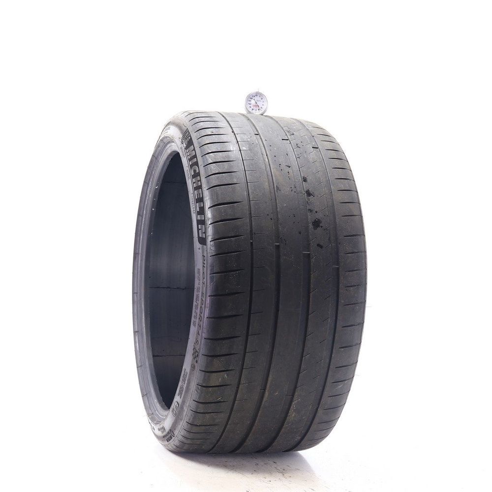 Set of (4) Used 315/30ZR21 Michelin Pilot Sport 4 S MO1 105Y - 5.5-7/32 - Image 1