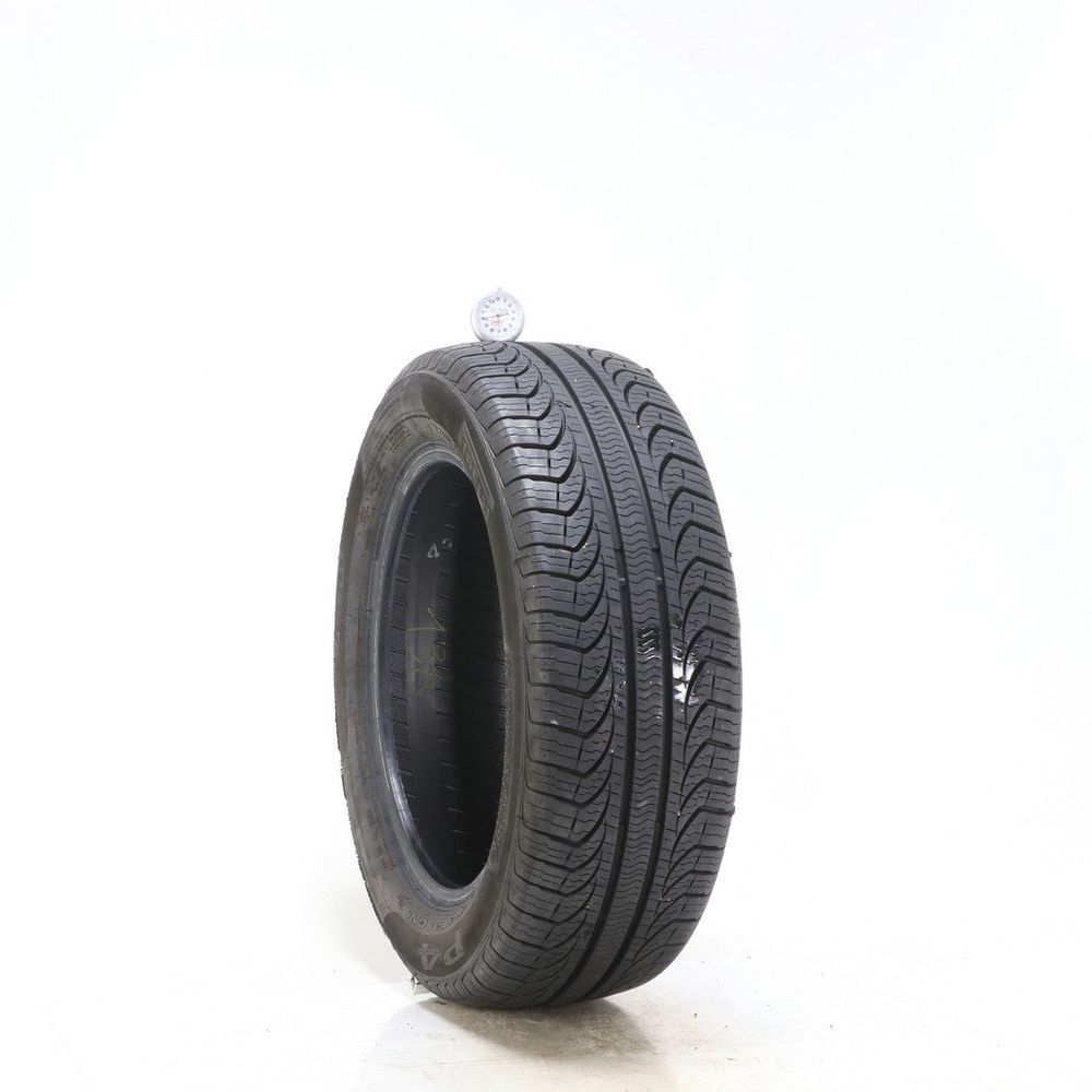 Set of (2) Used 205/55R16 Pirelli P4 Four Seasons Plus 91H - 10/32 - Image 1