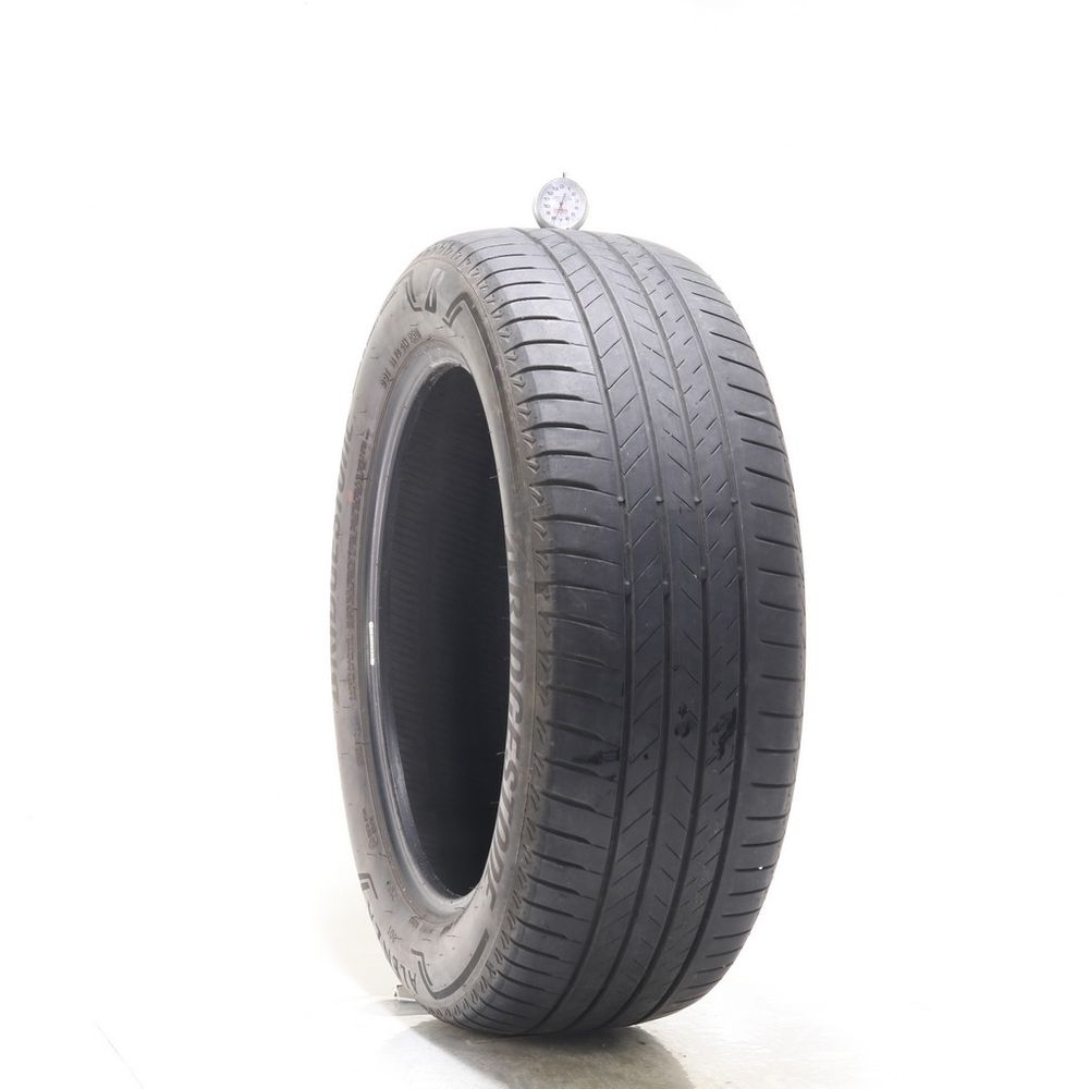 Set of (4) Used 235/55R19 Bridgestone Alenza 001 101V - 7.5-9/32 - Image 1