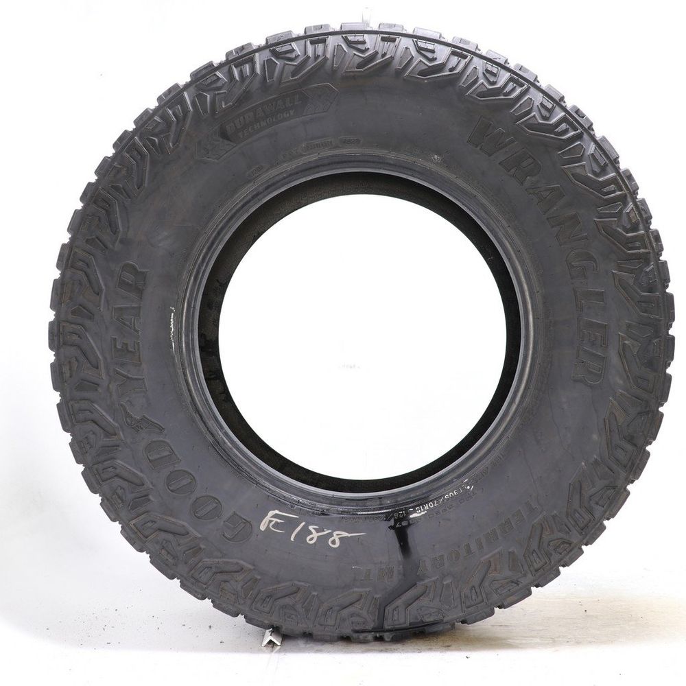 Set of (4) Used LT 305/70R18 Goodyear Wrangler Territory MT 126/123R E - 10-10.5/32 - Image 3