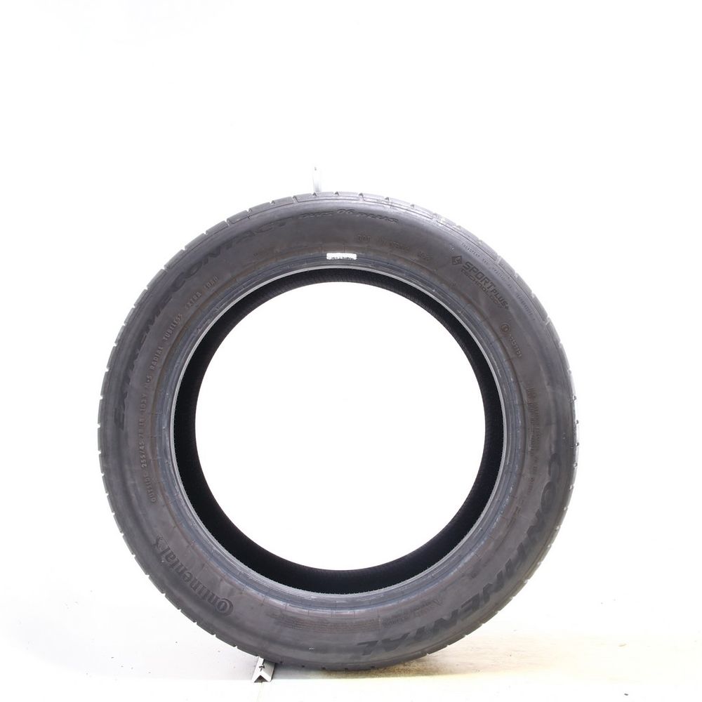 Used 255/45ZR18 Continental ExtremeContact DWS06 Plus 103Y - 7.5/32 - Image 3