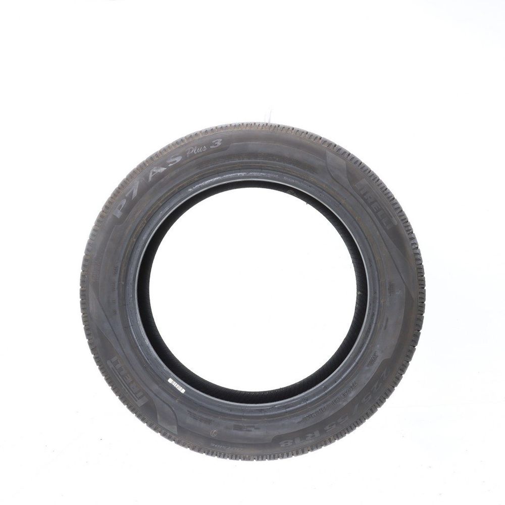 Set of (2) Used 225/55R18 Pirelli P7 AS Plus 3 98H - 8-9.5/32 - Image 6