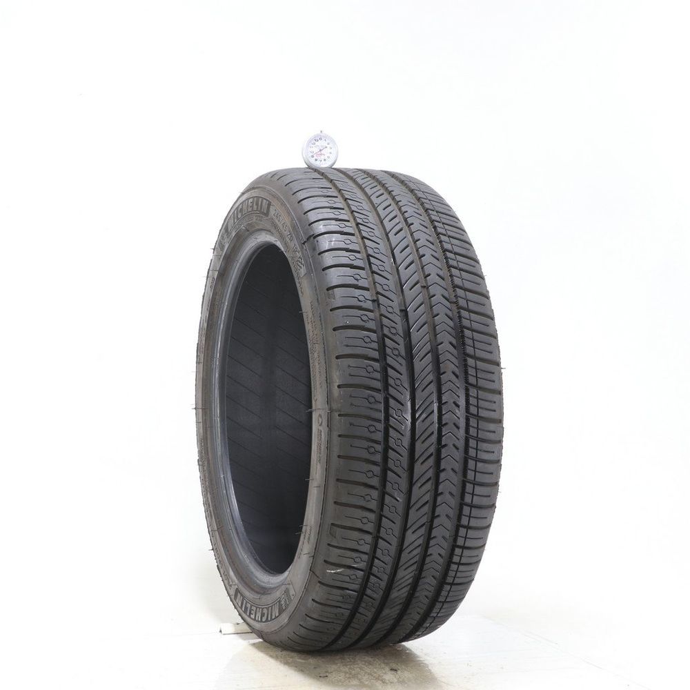 Set of (2) Used 245/45ZR18 Michelin Pilot Sport All Season 4 100Y - 9-9.5/32 - Image 1
