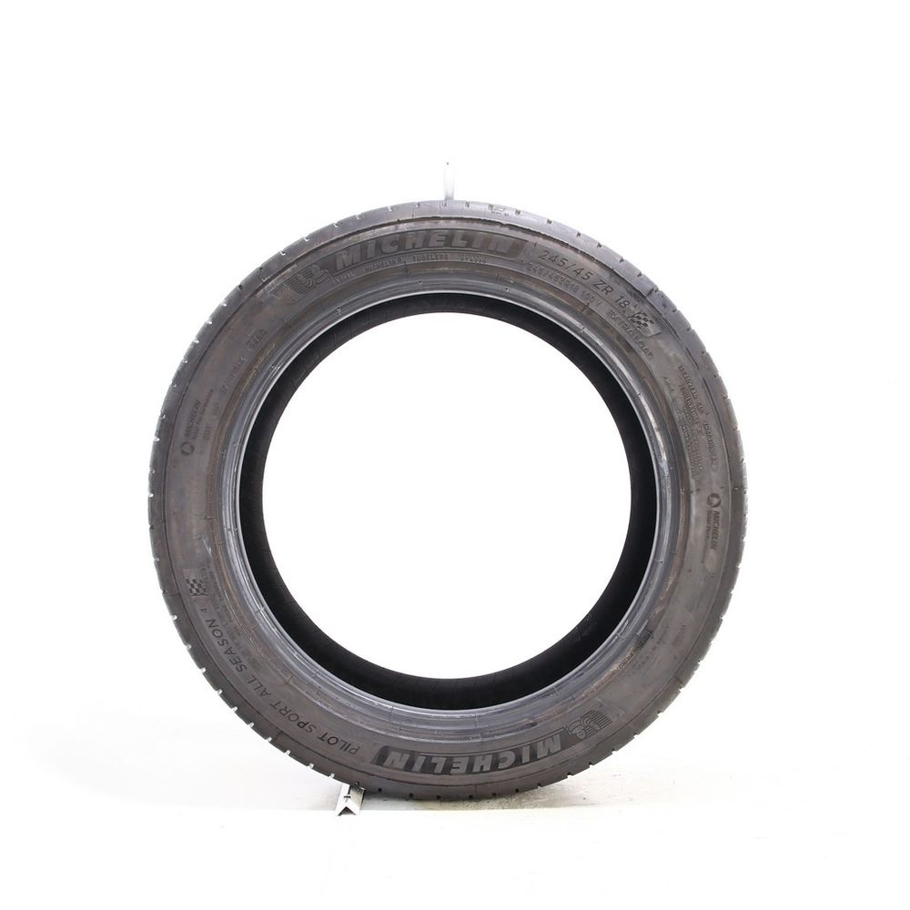 Set of (2) Used 245/45ZR18 Michelin Pilot Sport All Season 4 100Y - 9-9.5/32 - Image 3