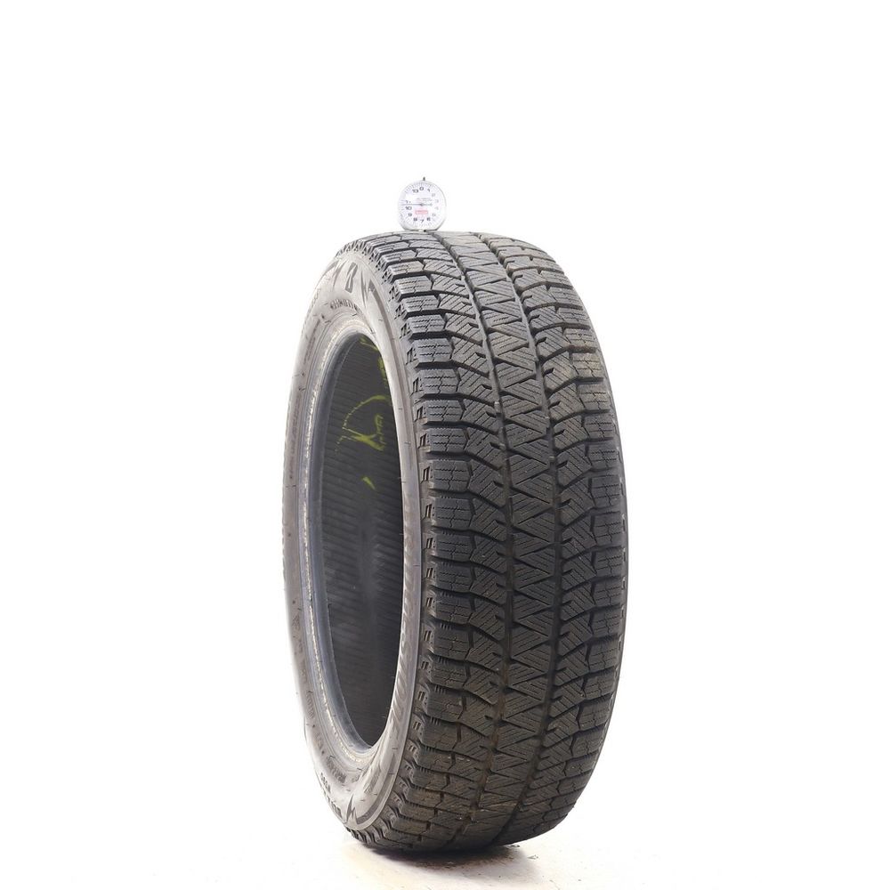 Set of (2) Used 185/55R16 Bridgestone Blizzak WS90 Studless 87T - 10.5-11/32 - Image 1