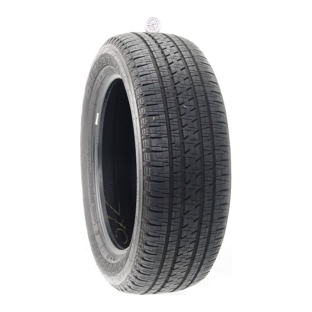 Set of (2) Used 255/55R20 Bridgestone Dueler H/L Alenza 107H - 9.5-10/32 - Image 4