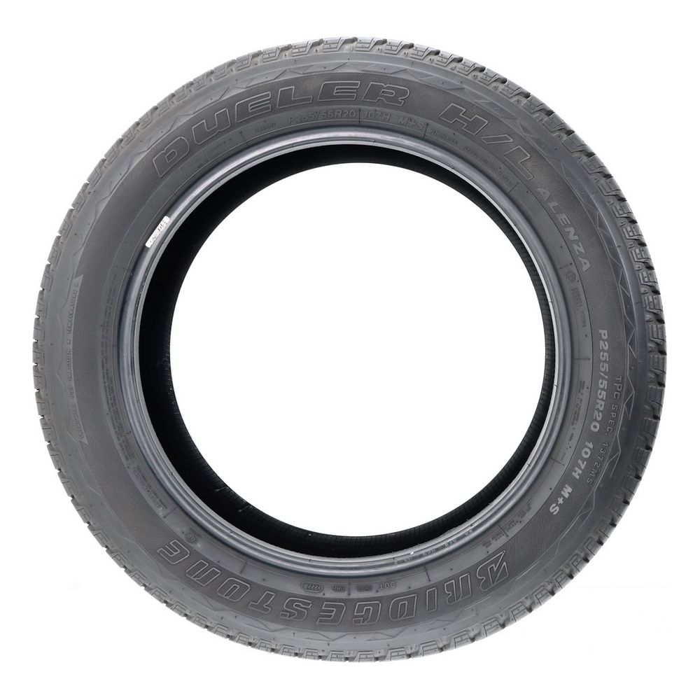 Set of (2) Used 255/55R20 Bridgestone Dueler H/L Alenza 107H - 9.5-10/32 - Image 6