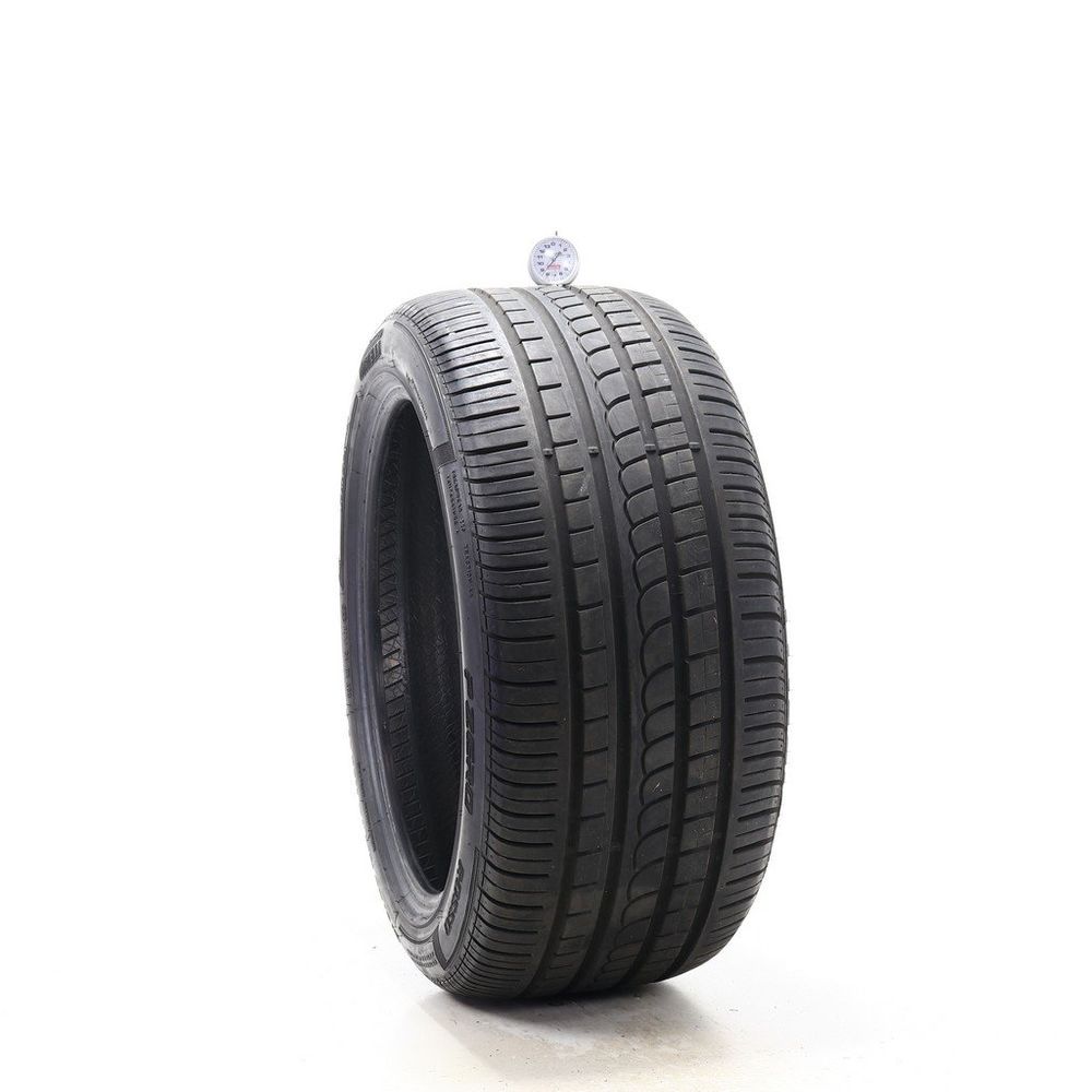 Set of (2) Used 275/40ZR19 Pirelli P Zero Rosso B1 105Y - 8.5/32 - Image 1