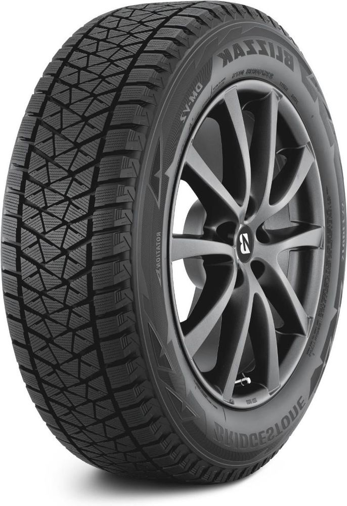 Set of (2) New 235/75R15 Bridgestone Blizzak DM-V2 109R - Image 1