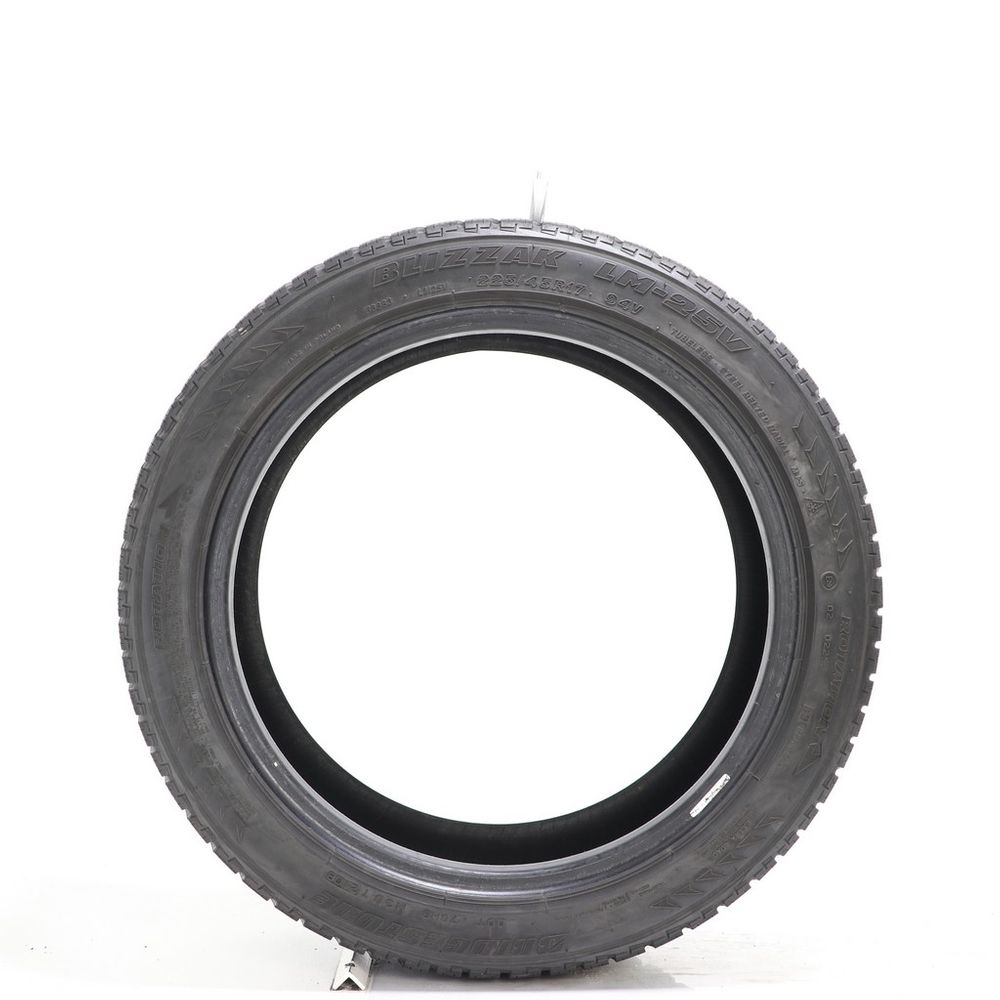 Used 225/45R17 Bridgestone Blizzak LM-25V 94V - 6.5/32 - Image 3
