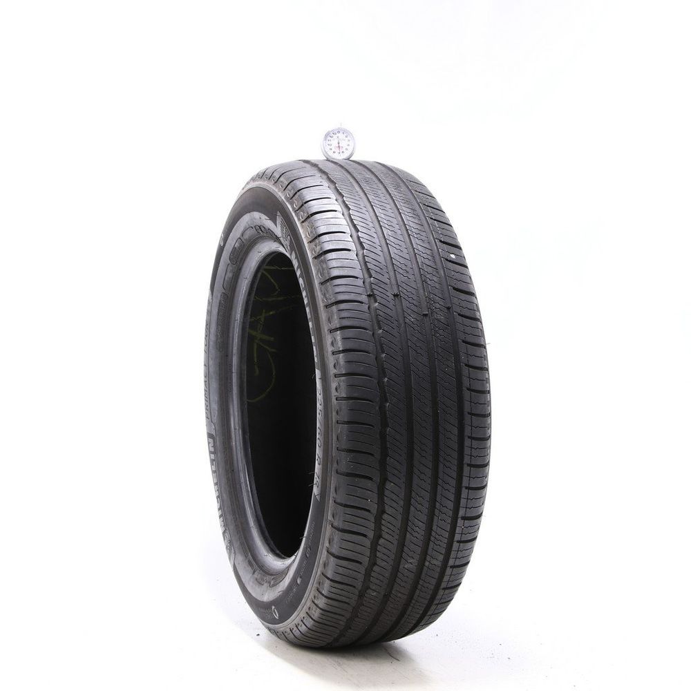 Set of (2) Used 225/60R18 Michelin Primacy Tour A/S 100V - 6.5-8/32 - Image 1