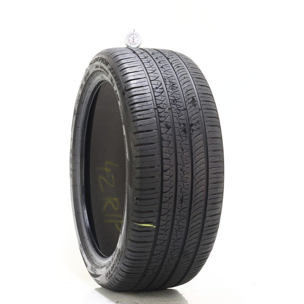 Used 265/40R21 Pirelli Scorpion Zero MOE-S ELECT PNCS Run Flat 105H - 7/32 - Image 1