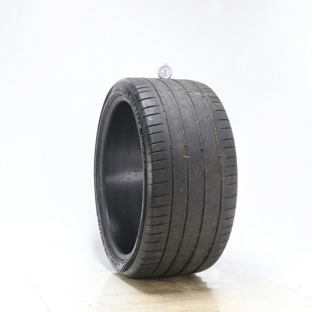 Set of (2) Used 295/30ZR21 Michelin Pilot Sport 4 S 102Y - 7-8.5/32 - Image 1
