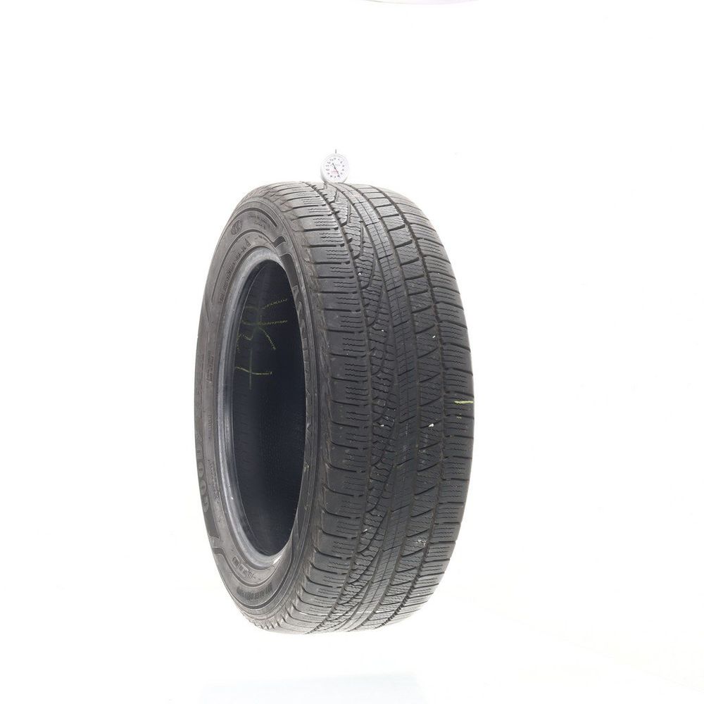 Set of (4) Used 245/55R19 Goodyear Assurance WeatherReady 103H - 5.5/32 - Image 1