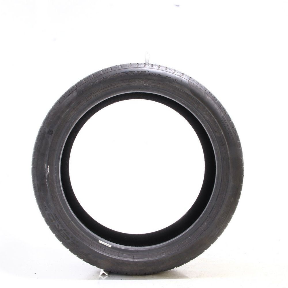 Set of (2) Used 245/40R19 Pirelli P Zero 98H - 7.5-9/32 - Image 3