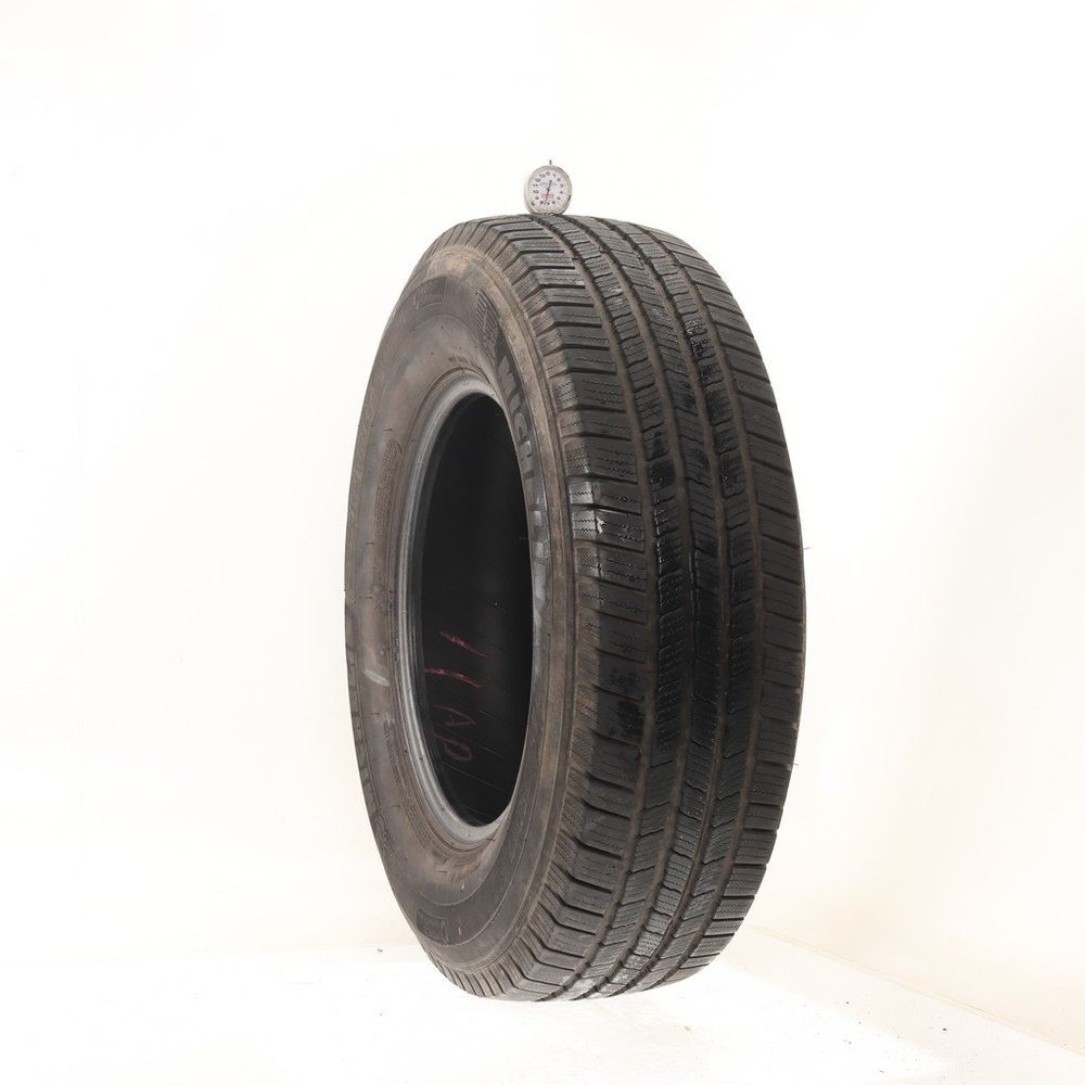 Set of (2) Used LT 245/75R17 Michelin Defender LTX M/S 121/118R E - 7.5-8/32 - Image 1