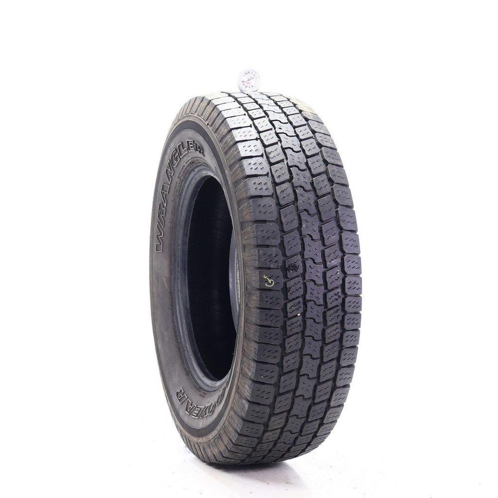Set of (2) Used LT 245/75R17 Goodyear Wrangler SR-A 121/118R - 9.5-10/32 - Image 1