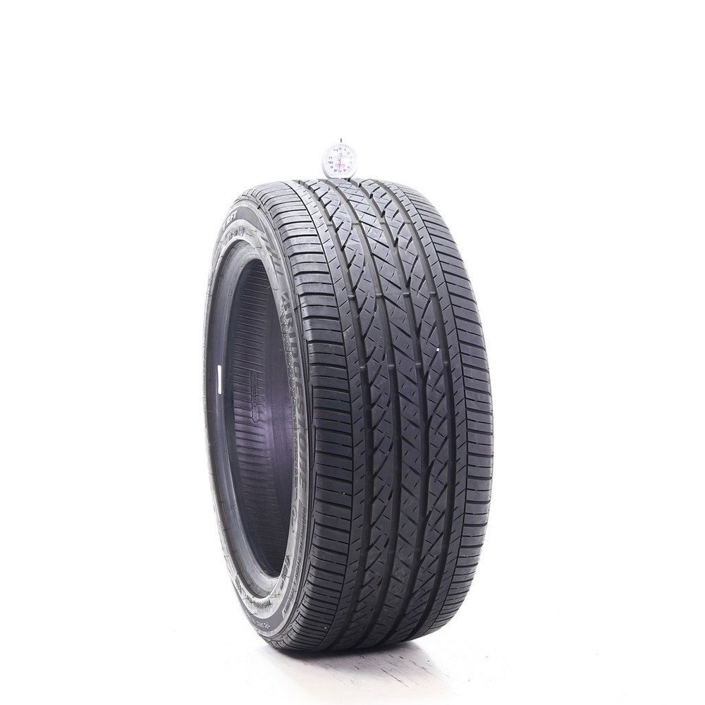 Set of (2) Used 245/45RF17 Bridgestone Potenza RE97AS RFT 95V - 7-7.5/32 - Image 1