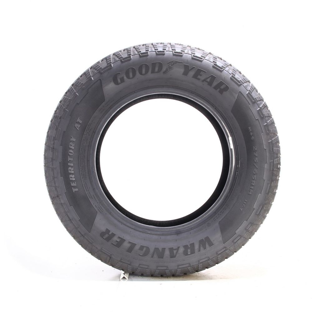Set of (2) Driven Once 275/65R18 Goodyear Wrangler Territory AT 116T - 11.5/32 - Image 3