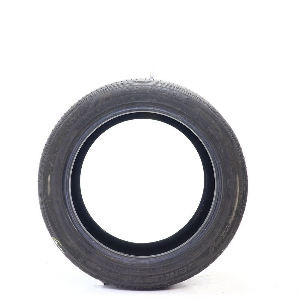 Set of (2) Used 245/45R17 Hankook Ventus V2 concept2 95V - 7.5-8/32 - Image 6