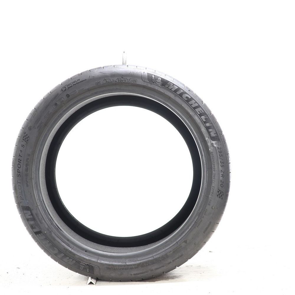 Set of (2) Used 295/35ZR20 Michelin Pilot Sport 4 S MO1 Acoustic 105Y - 5-5.5/32 - Image 3