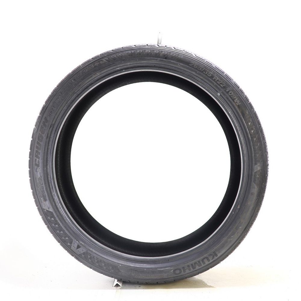 Set of (2) Used 265/35R22 Kumho Crugen HP71 102W - 9.5/32 - Image 3