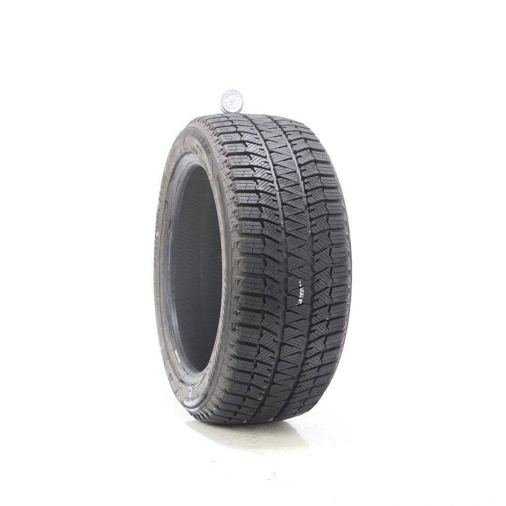 Set of (2) Used 225/50R17 Bridgestone Blizzak WS90 Studless 94H - 9-10/32 - Image 4