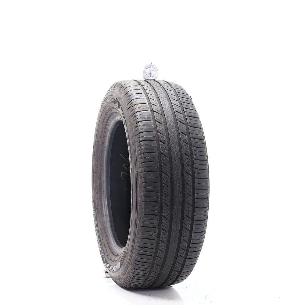 Set of (2) Used 215/60R16 Michelin Premier A/S 95H - 7-7.5/32 - Image 1
