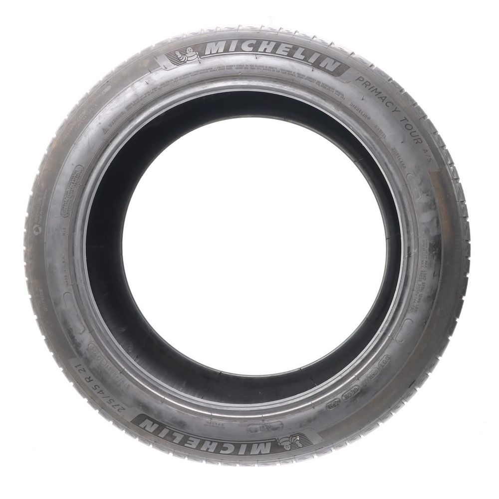 Set of (2) Used 275/45R21 Michelin Primacy Tour A/S 107H - 6-6.5/32 - Image 3