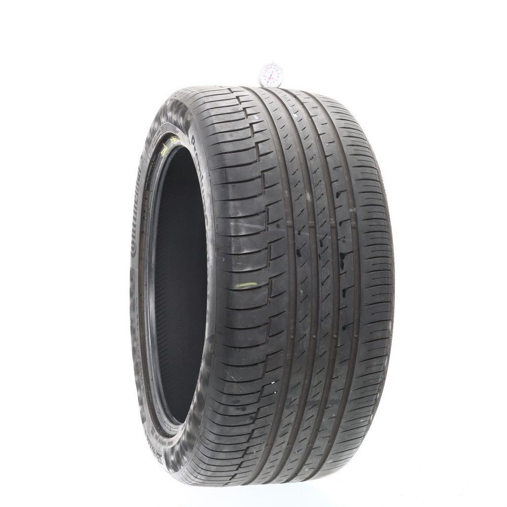 Set of (4) Used 325/40R22 Continental PremiumContact 6 MO 114Y - 7.5-9/32 - Image 1