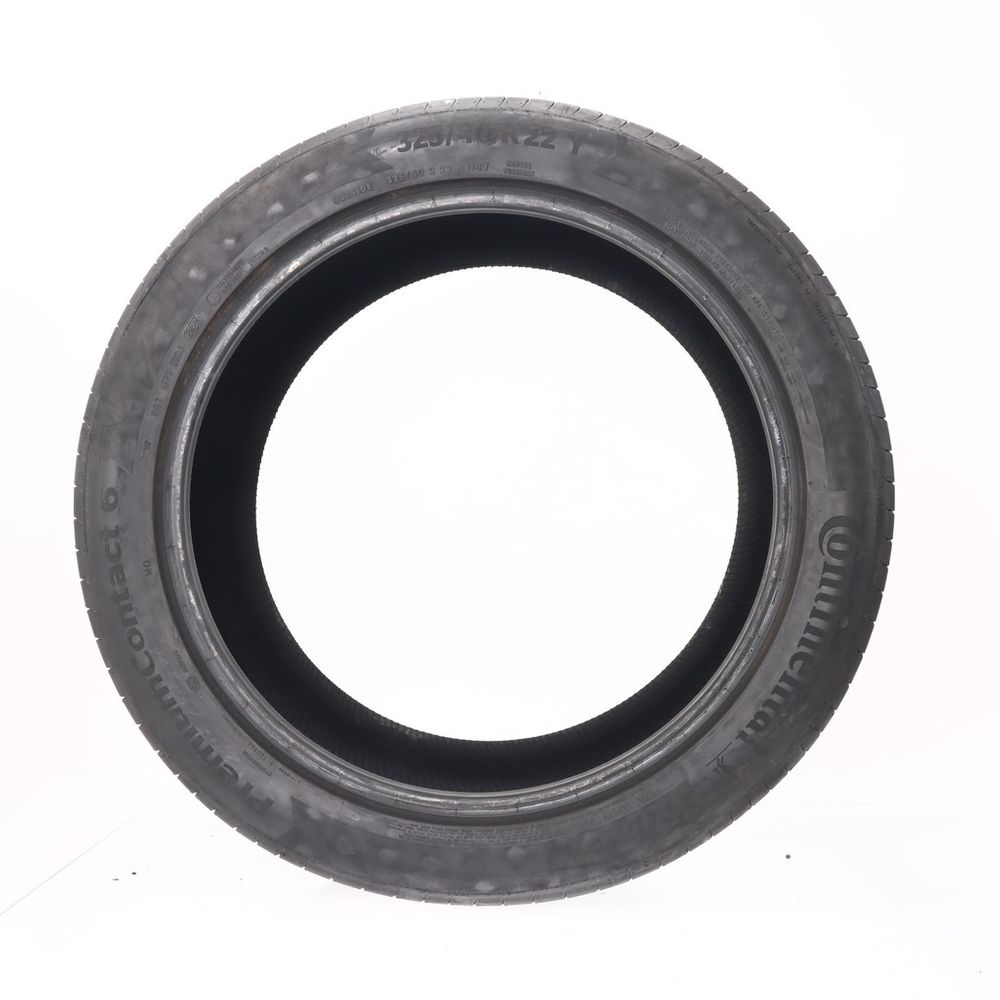 Set of (4) Used 325/40R22 Continental PremiumContact 6 MO 114Y - 7.5-9/32 - Image 12