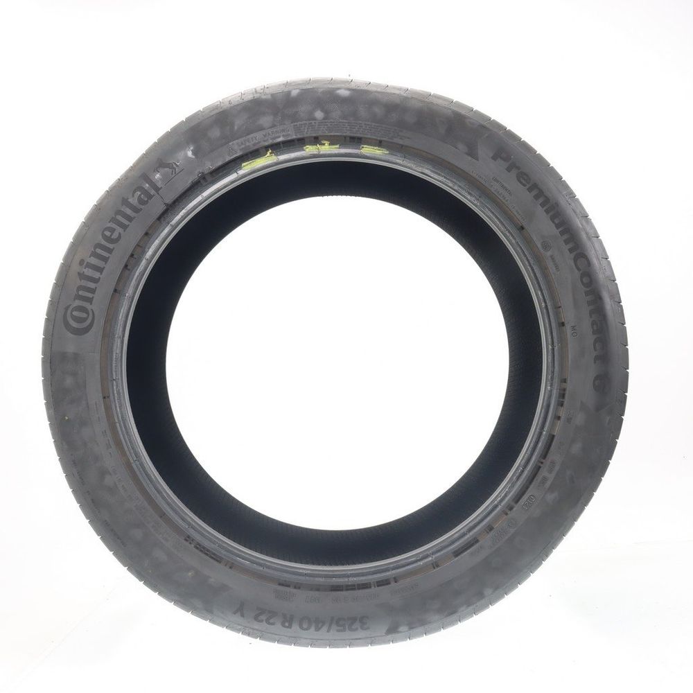 Set of (4) Used 325/40R22 Continental PremiumContact 6 MO 114Y - 7.5-9/32 - Image 3