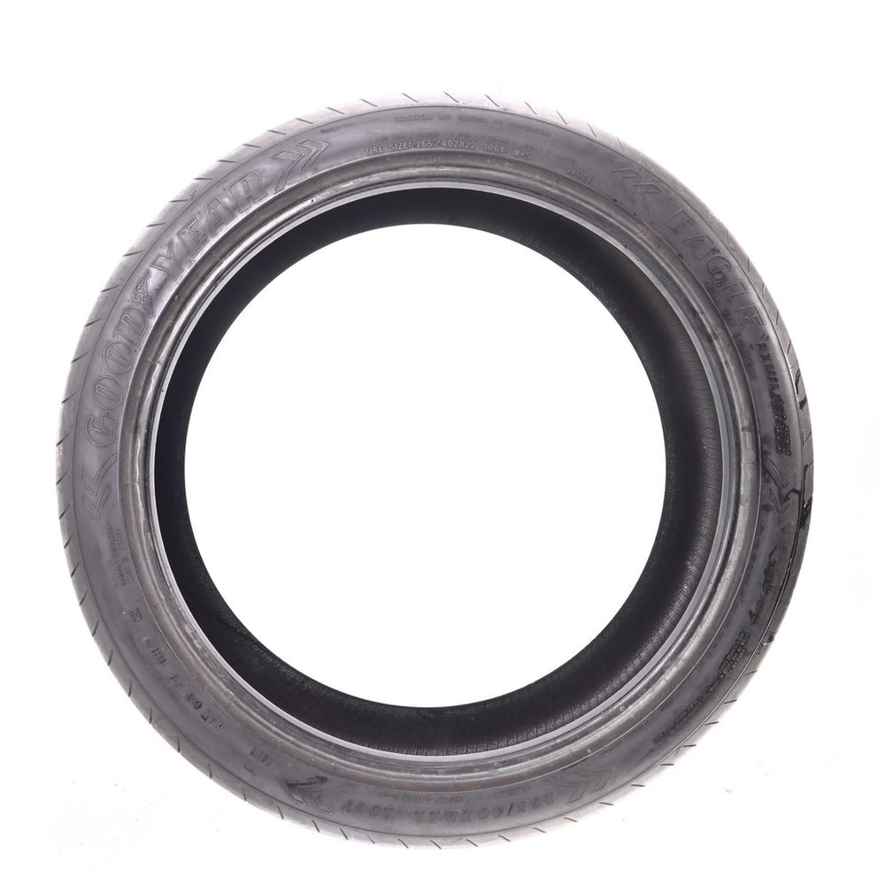 Used 265/40ZR22 Goodyear Eagle Exhilarate 106Y - 8.5/32 - Image 3