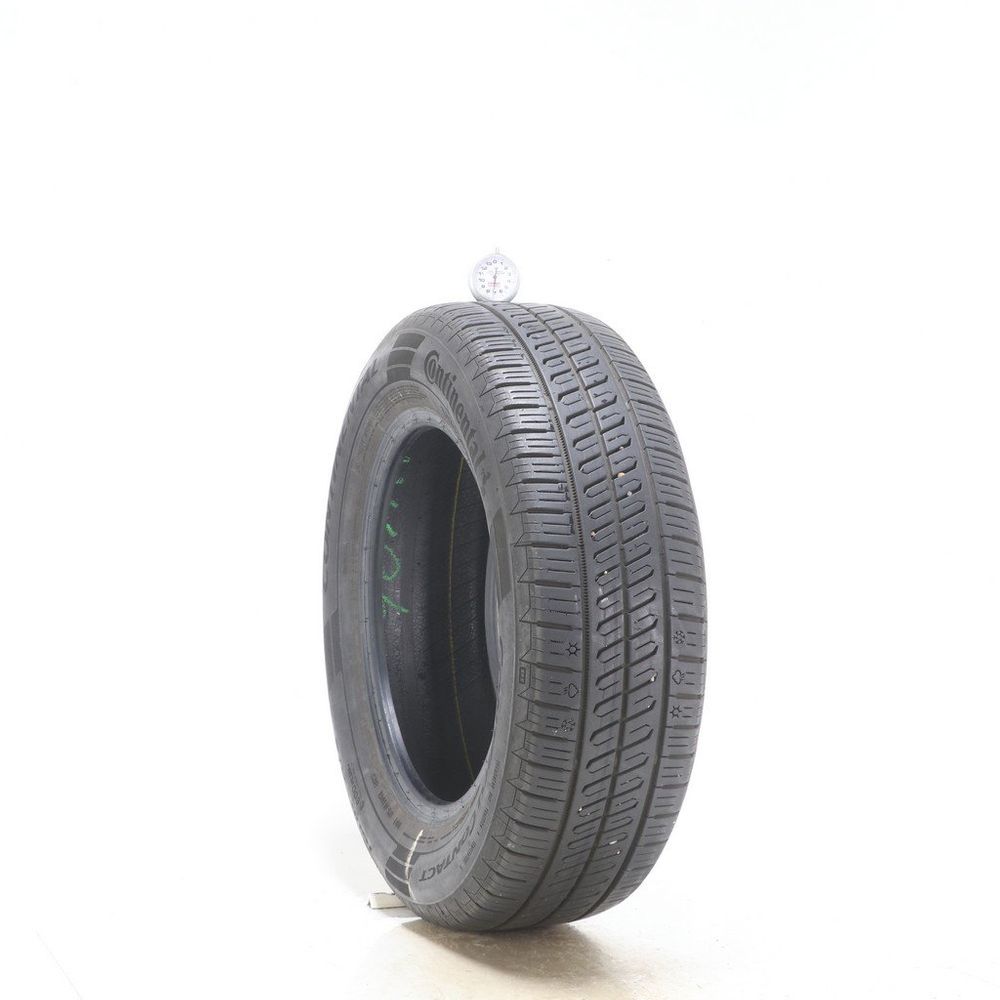 Set of (2) Used 195/65R15 Continental ControlContact Tour M A/S EV 91H - 7-8/32 - Image 1