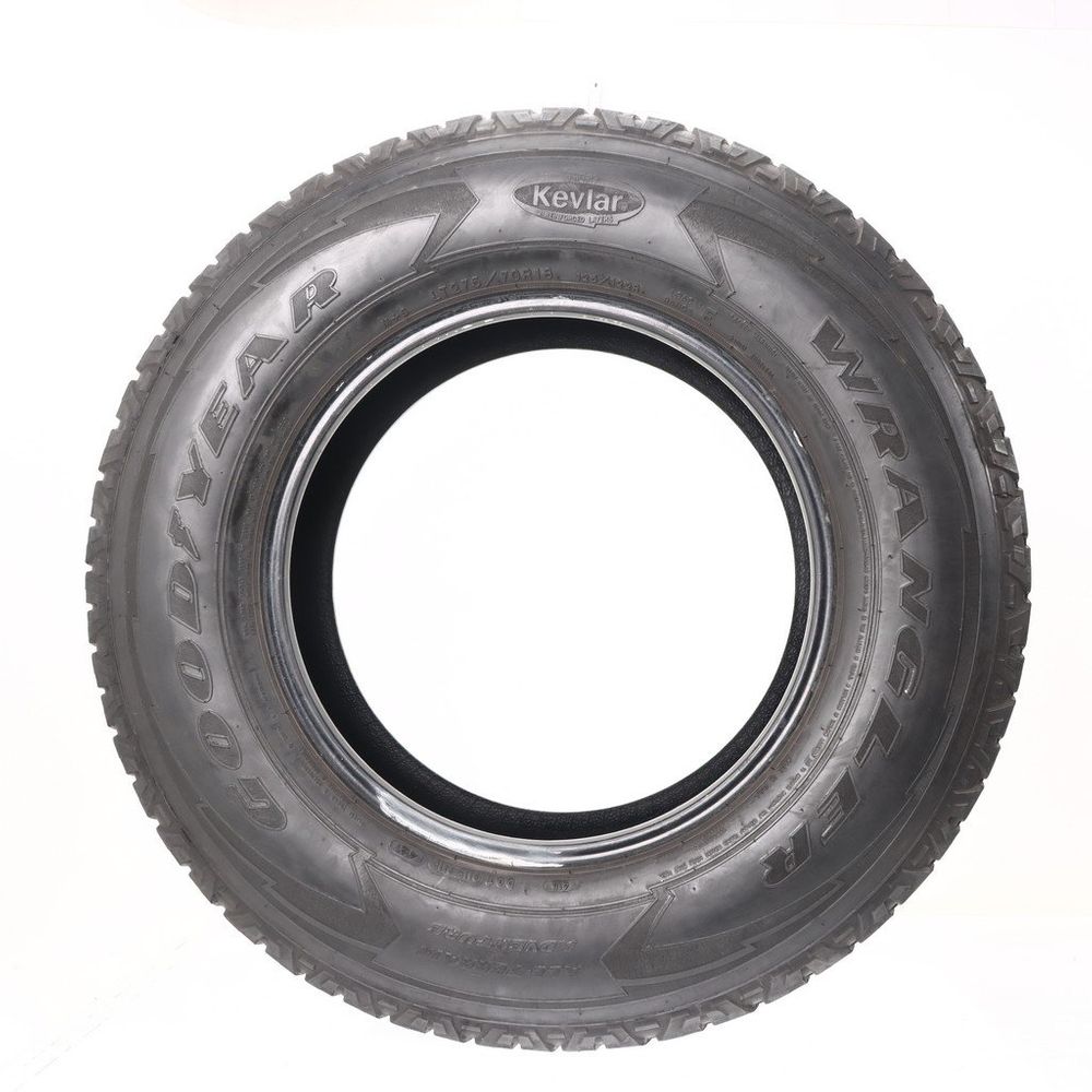 Set of (4) Used LT 275/70R18 Goodyear Wrangler All-Terrain Adventure Kevlar 125/122R E - 6.5-7.5/32 - Image 3