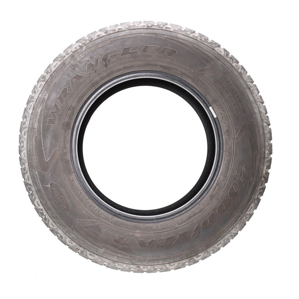 Set of (4) Used LT 275/70R18 Goodyear Wrangler All-Terrain Adventure Kevlar 125/122R E - 6.5-7.5/32 - Image 6
