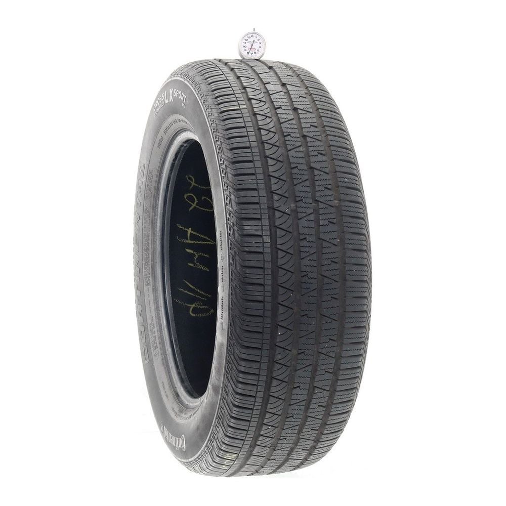Set of (4) Used 235/60R18 Continental CrossContact LX Sport SSR MOE 103H - 7.5-9/32 - Image 1